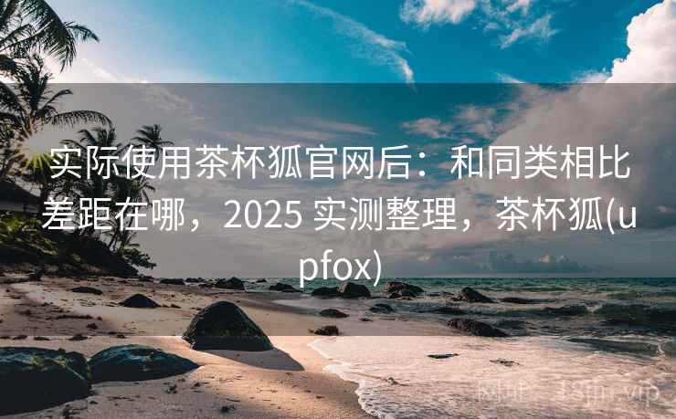 实际使用茶杯狐官网后：和同类相比差距在哪，2025 实测整理，茶杯狐(upfox)